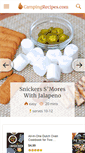 Mobile Screenshot of campingrecipes.com